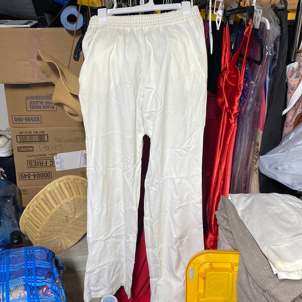 White dressy pants